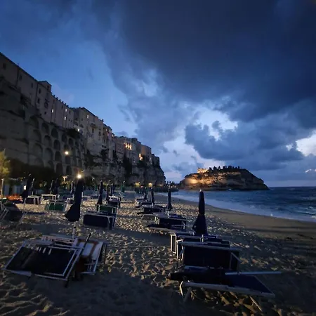 아파트 Le Roccette San Leonardo 트로페아